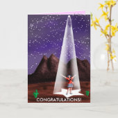 お祝い! カード (黄色い花)