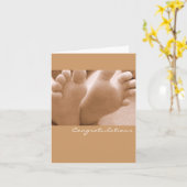 お祝い カード (黄色い花)