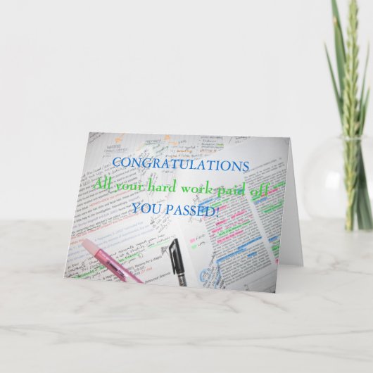 お祝い カード (正面)