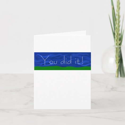 お祝い! カード (正面)