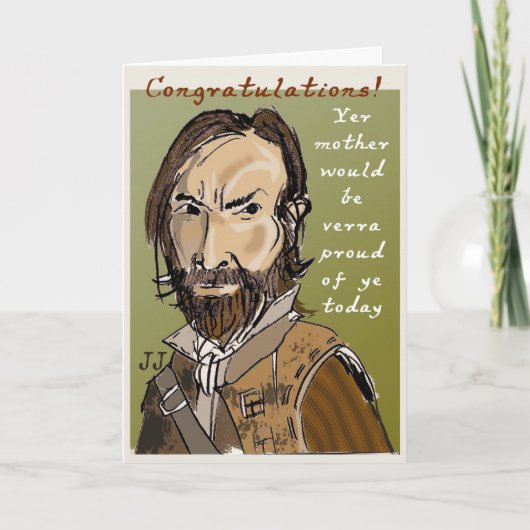 お祝い! カード (正面)