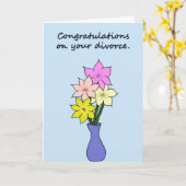 お祝い-サポート カード (黄色い花)