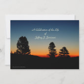 お祝い,シエラサンライズ,山 招待状 (正面)