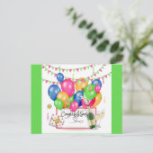 お祝い ディスプレイ ポストカード (スタンド正面)