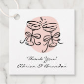 お祝い ドゥードル 現代の感謝 フェイバータグ (正面)