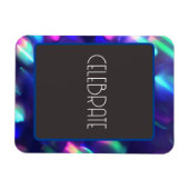 「お祝い」フレキシブルフォトマグネット マグネット (横)