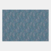 お祝い フローラル ラッピング ペーパー シート (正面3)