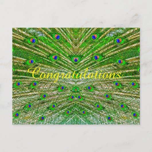 お祝い ポストカード (正面)