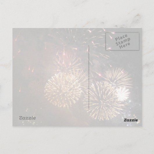 お祝い ポストカード (裏面)