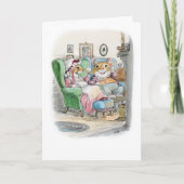 お祝い マウス カップル カード (正面)