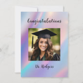 お祝い!マッチデー2025 専攻医 招待状 (裏面)