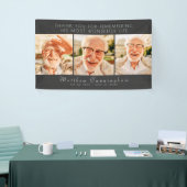 お祝い・モダンシンプル3枚 横断幕 (トレードショー)