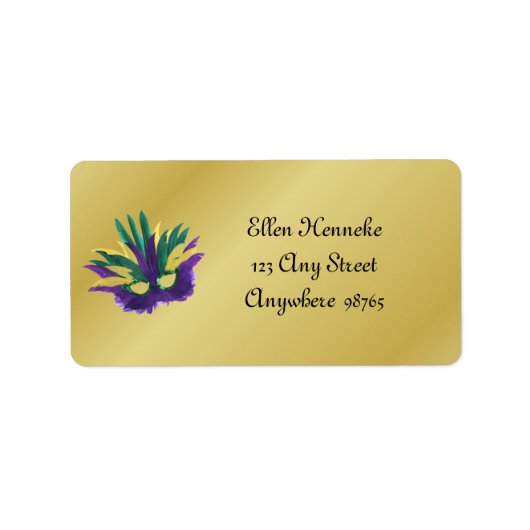 お祝い ラベル (正面)