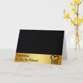 お祝い レストラン 新しい名刺 カード (黄色い花)