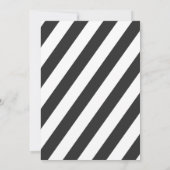 お祝い＆乾杯 黒板 誕生日パーティー 招待状 (裏面)