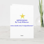 お祝い-児童の等級-プロジェクト カード (裏面)