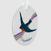 "お祝い、"、夢を見ました、敢えてしました。" オーナメント (正面)