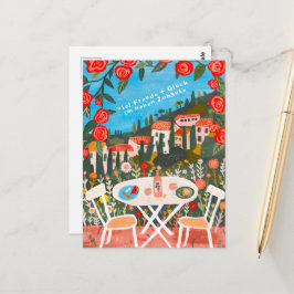 お祝い 幸せ 新しい家 美しい風景 ポストカード