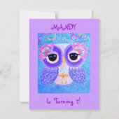 お祝い 招待状 (正面)