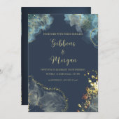 お祝い 招待状 (正面/裏面)