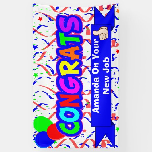 お祝い 横断幕 (縦)