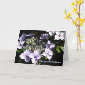 お祝い-結婚式か記念日 カード (黄色い花)