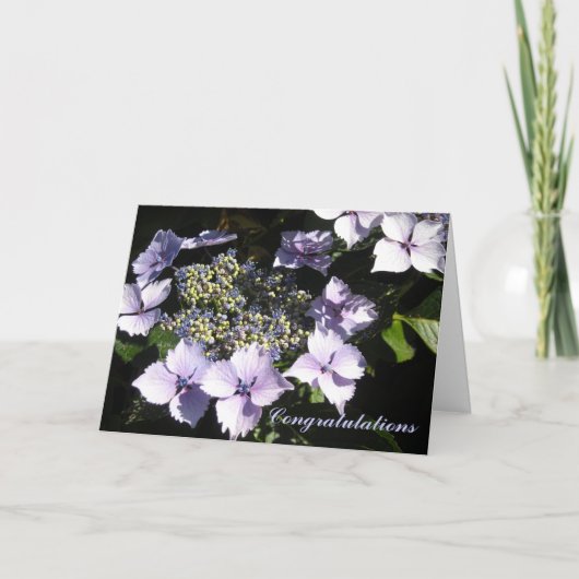 お祝い-結婚式か記念日 カード (正面)