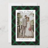 お祝い＆結婚 タルタン プライド フォト コラージュ オーダーメイド シーズンカード (正面)