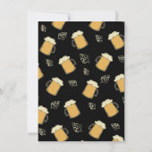 お祝い 誕生日 ビアマグ 招待状 (裏面)