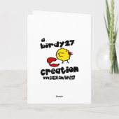 お祝い!靴ブーファンキーツ及びギフトボックス付き シーズンカード (裏面)