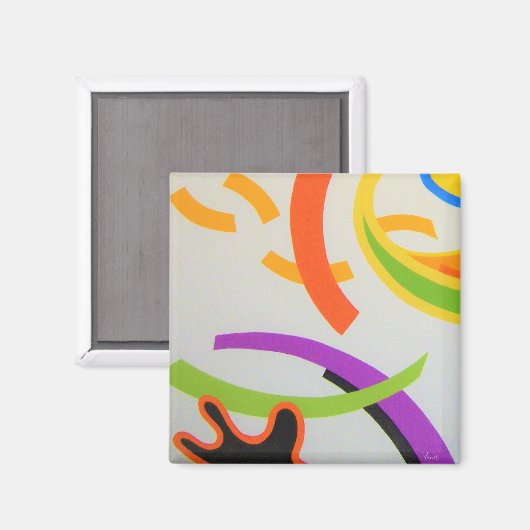 「お祝い」by Bruce Tunis マグネット (正面/裏面)