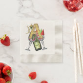 お祝いA 縁ありカクテルナプキン (インサイチュ)