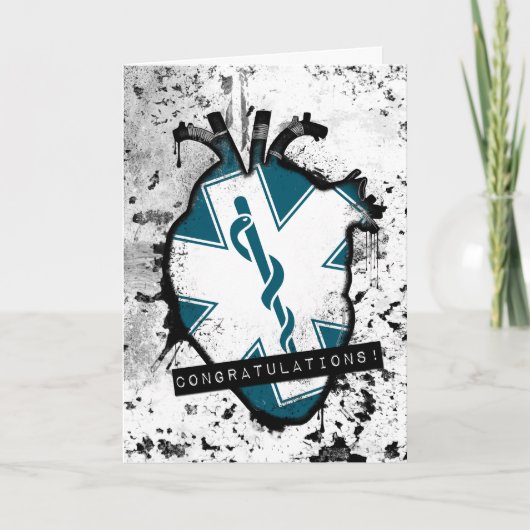 お祝いemsの労働者 カード (正面)