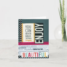 お祝いEnjoy 4つx 5.6を折りました