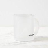 お祝いmag フロストグラスマグカップ (正面右)