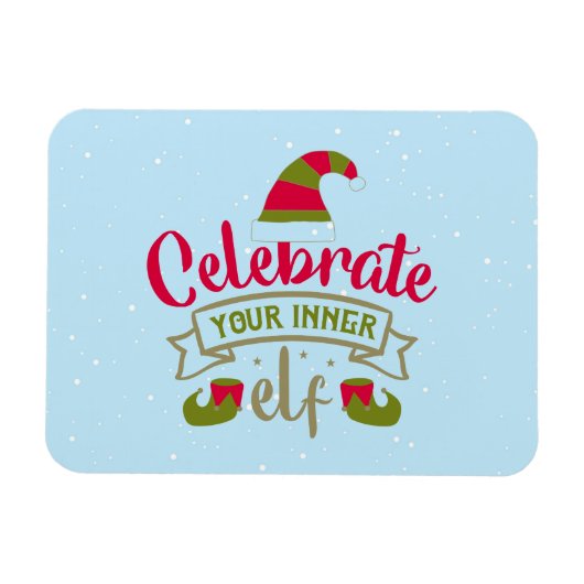 お祝内小妖精や小人 マグネット (横)