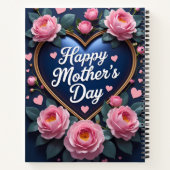 「お祝母さん – お母さん誕生日おめでとう ノートブック (裏面)