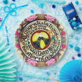 お祝結婚い ペーパープレート (パーティー)