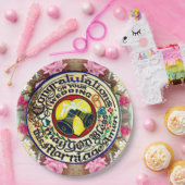 お祝結婚い ペーパープレート (パーティー)