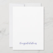 お祝結婚い 招待状 (裏面)