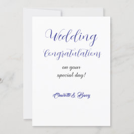 お祝結婚い 招待状