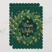 お祭りのリース & ゴールデンスターズ シーズンカード (正面/裏面)