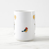 お祭りの動物 - ウサギ コーヒーマグカップ (中央)