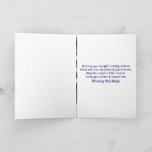 お祭りイエティ シーズンカード (内部)