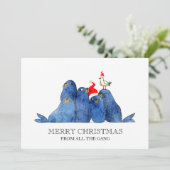 お祭りイルカの水彩画 シーズンカード (スタンド正面)