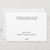 お祭りイルカの水彩画 シーズンカード (裏面)