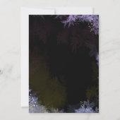 お祭りイルミネーション ウェディング アニバーサリー パーティー 招待状 (裏面)