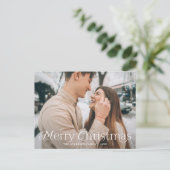 お祭りエレガンス メリークリスマス 写真 シーズンポストカード (スタンド正面)