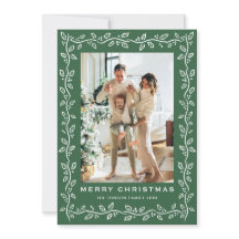 お祭りクリスマスのサージグリーンリボン3枚の写真