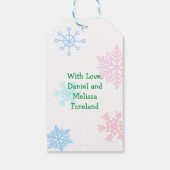 お祭りクリスマスノームのサンキューギフトタグ ギフトタグ (裏面)